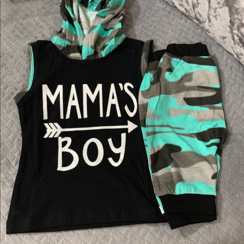 Toddler Baby Kids Boys Outfits Sleeveless Hoodie
